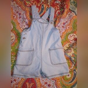 Wonder Nation Light Blue Denim Overalls